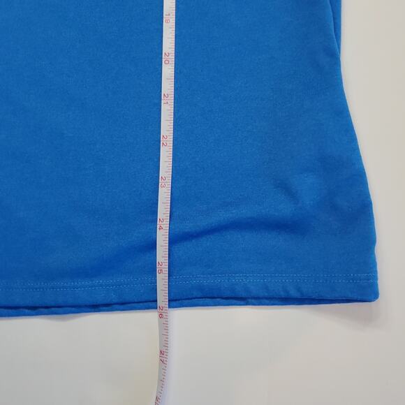 Nike Women's Dri-Fit V-Neck Size XL Blue - Picture 5 of 7